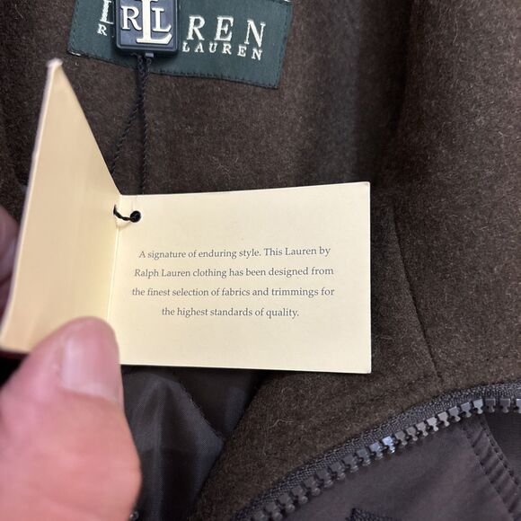 Lauren Ralph Lauren Mens Topcoat Coat Water Repellant Removable Liner 48R NWT - Picture 5 of 10